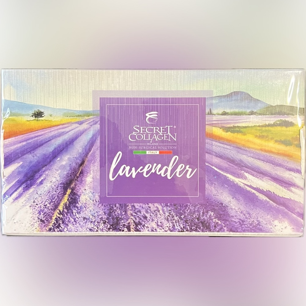 SECRET COLLAGEN SKIN REJUVENATING ANTI INFLAMMATORY LAVENDER ARTISANAL SOAP